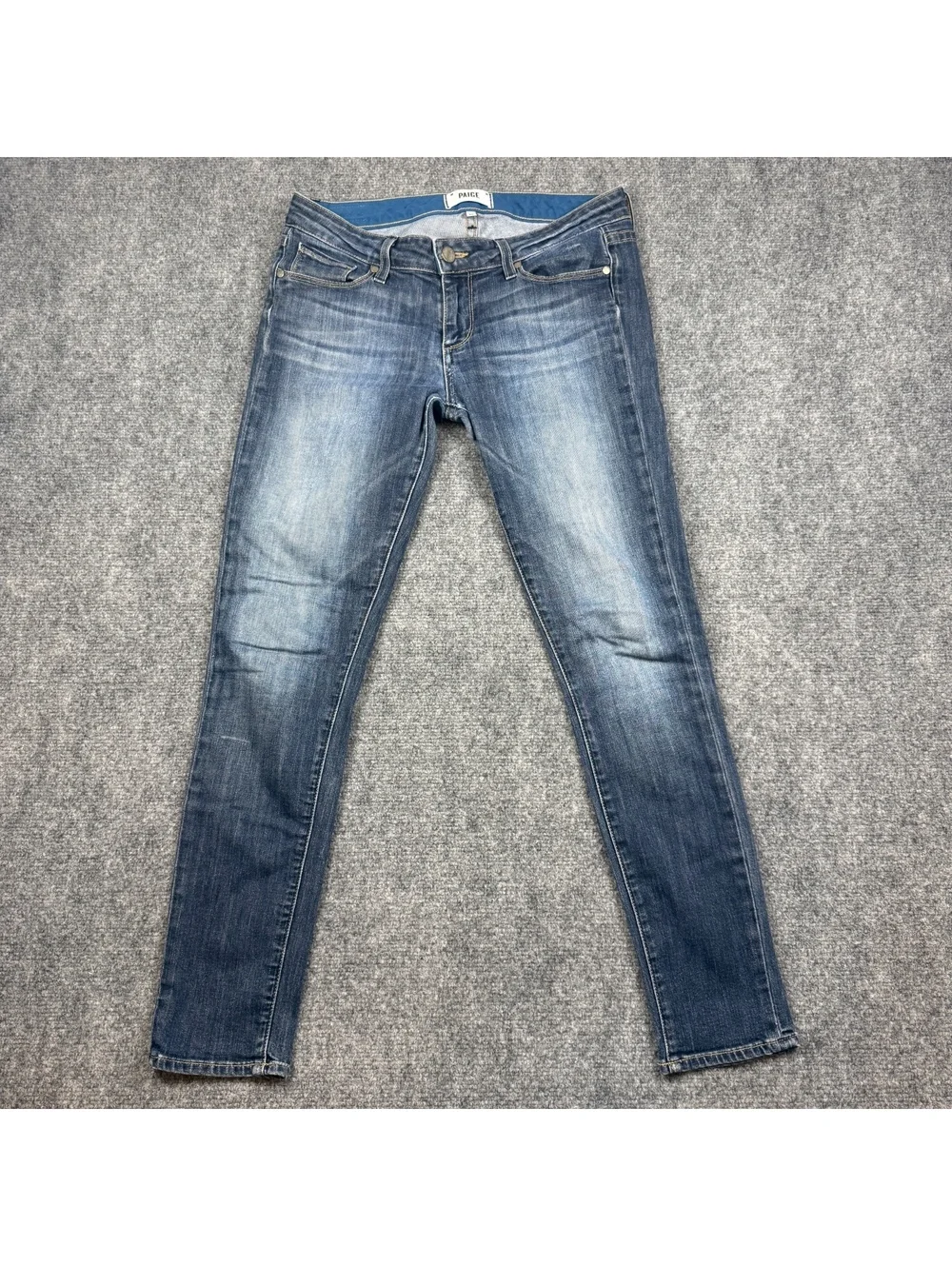 Paige Skyline Ankle Peg Jeans Size 28